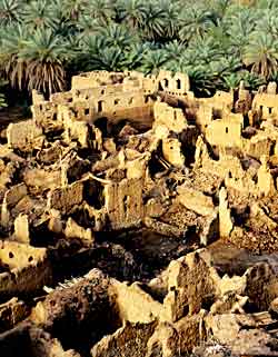 houses of ancient Khaybar