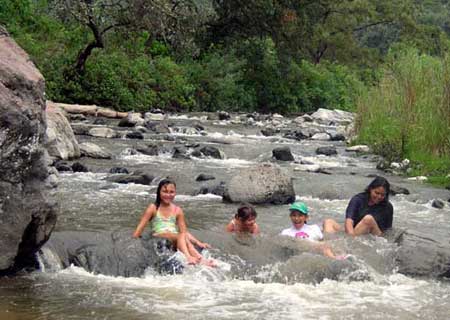 Natural Jacuzzi of the Rio Salado