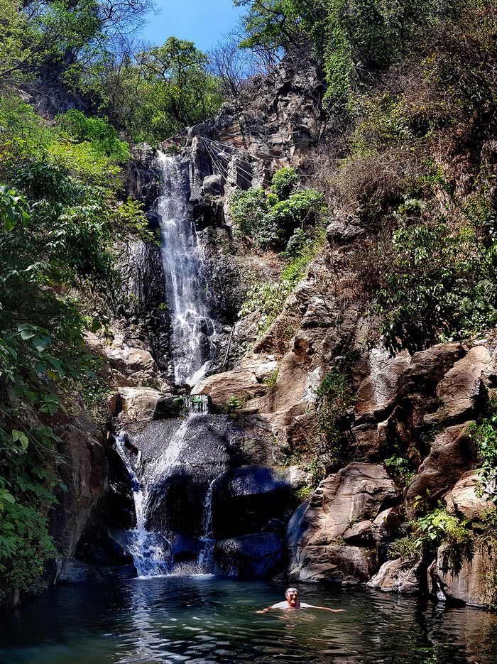 Fall 2, Los Azules, the Blue Falls, Tequila, Mexico