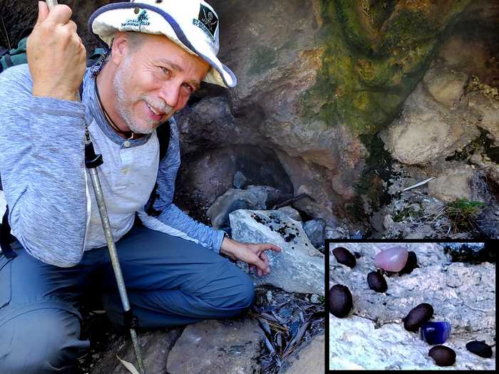 Offerings found a base of fumarole