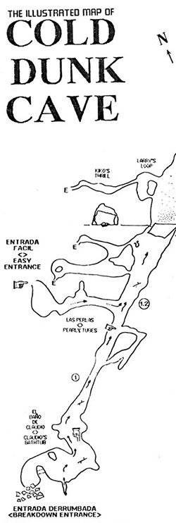 Click to see complete map of Chapuzon Cave