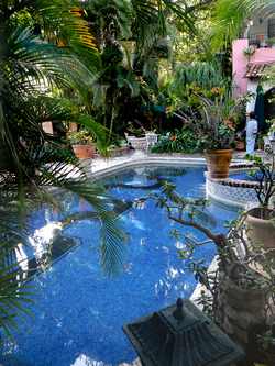 Pool at Quinta Quetzalcoatl