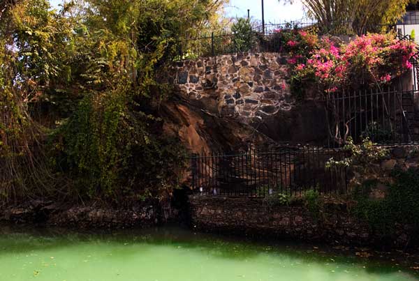 Plaza-Side Pool Fed by the Qanat