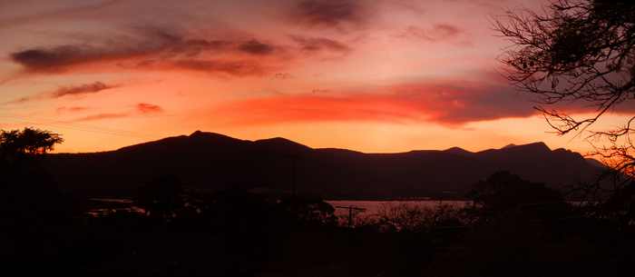 Sunset at Lake Chapala