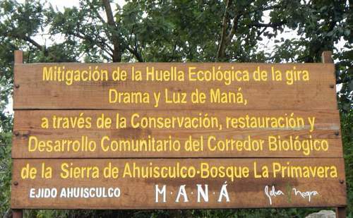 A Project to reduce the carbon footprint of Maná
