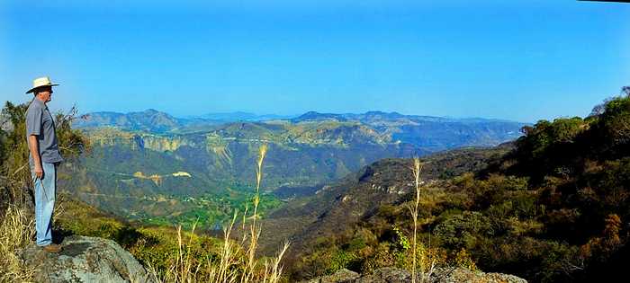 View from Rancho El Mexicano - Photo John Pint